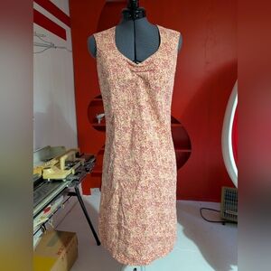 Floral Sleeveless Dress - Pink
